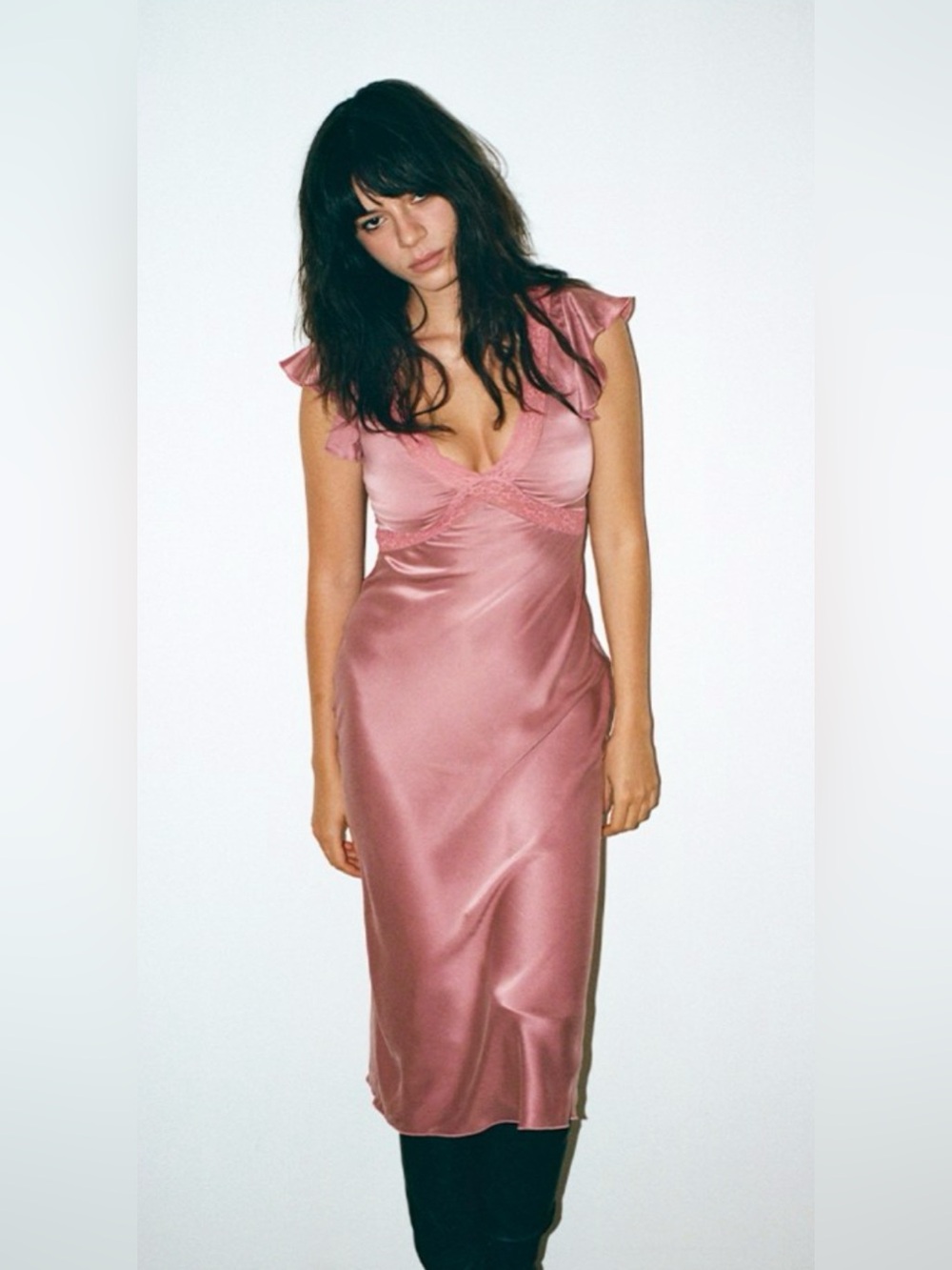 🌸 Réalisation Par Fleur Dress | Dusty Rose | Size L | NWOT | $290 Retail 🌸